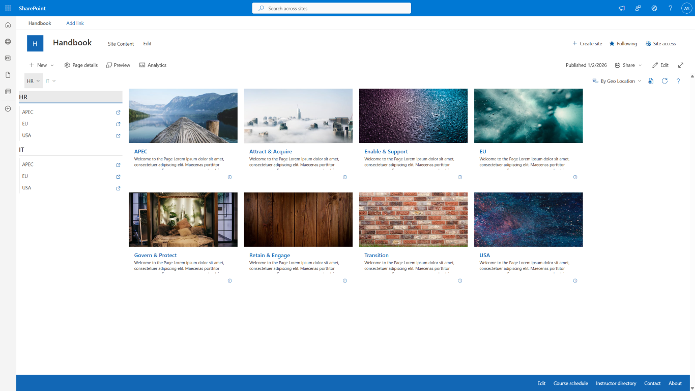 View By Geo Location